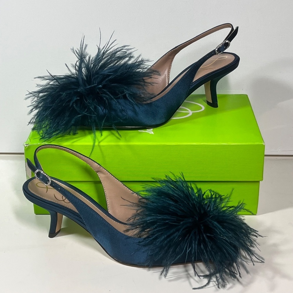 Sam Edelman Bianka Feather Slingback Pump - Picture 4 of 7